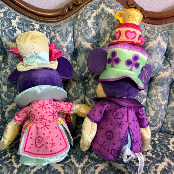 Main Attraction Mickey and Minnie Mad Tea Party Plush Set - Picture 2 of 2
